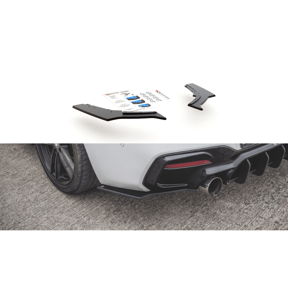 Street Pro Achterbumper Splitters V3 - BMW F20LCI / F21LCI - M Pakket - Maxton Design | 2015 - 2019 - Beamerstyling.nl