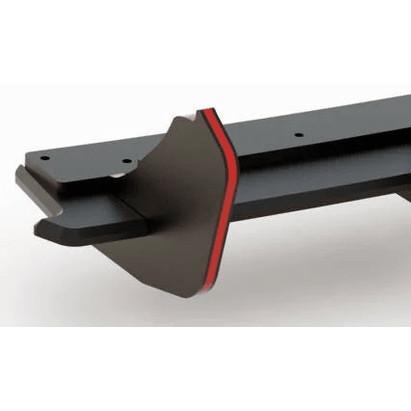 Street Pro Diffuser - BMW M5 F90 - Maxton Design — Zwart / Rood - Beamerstyling.nl