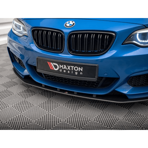 Street Pro Front Lip - BMW F22 / F23 - M Pakket - Maxton Design | 13 - 21 - Beamerstyling.nl