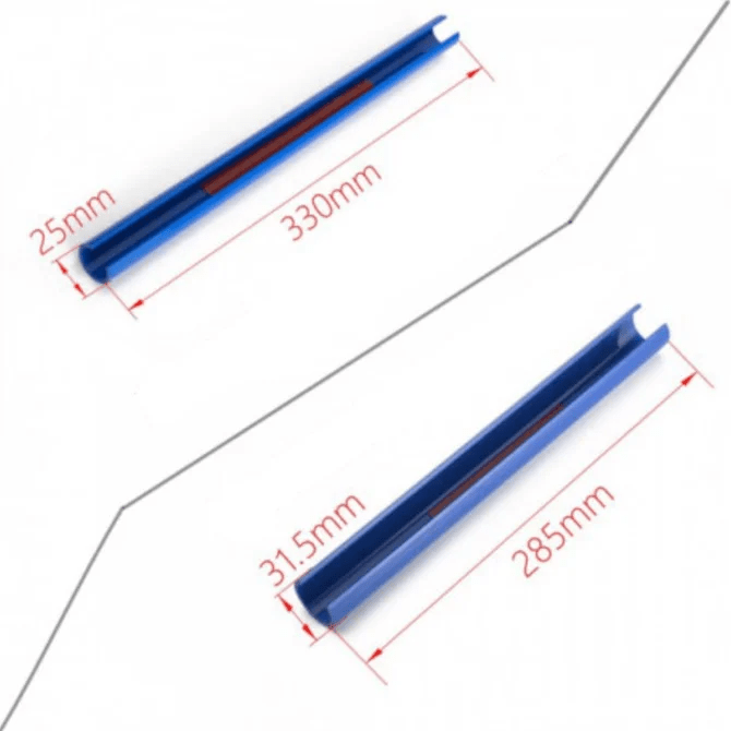 Strut Bar Bekleding - Voor BMW - 330mm X 25mm | Rood - Beamerstyling.nl