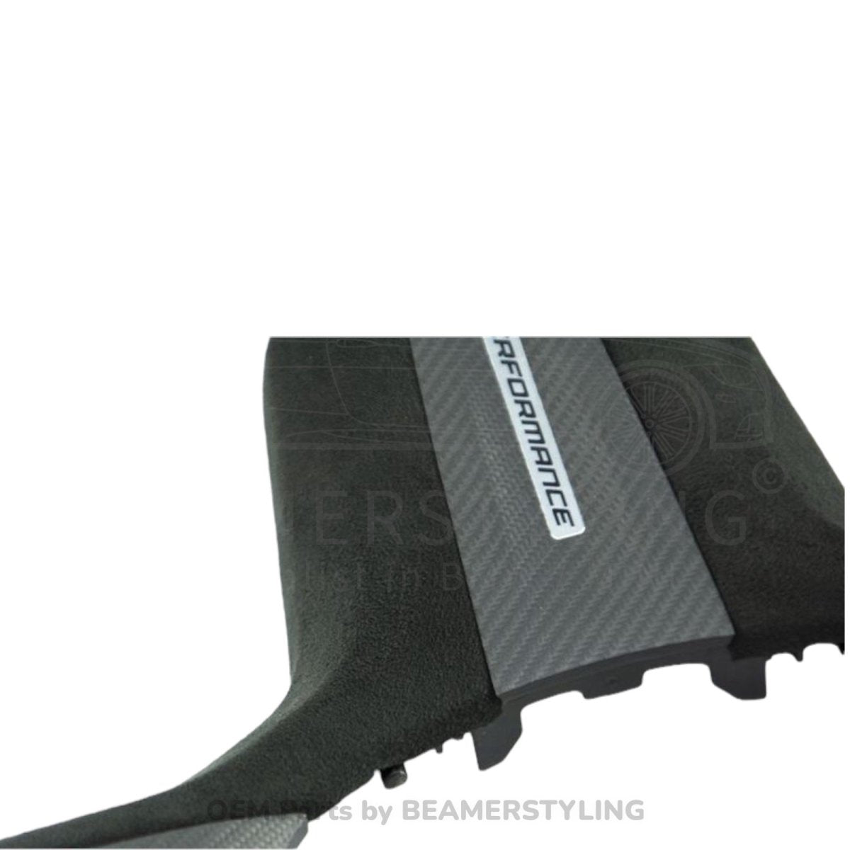 Stuurwiel Afdekking - BMW F40, F44, G42, G87, G20, G21, G28, M3 G80, M3 G81, G22, G23, G26, M4 G82, M4 G83, Z4 G29 - M Performance - Alcantara/Carbon | 32302463594 - Beamerstyling.nl