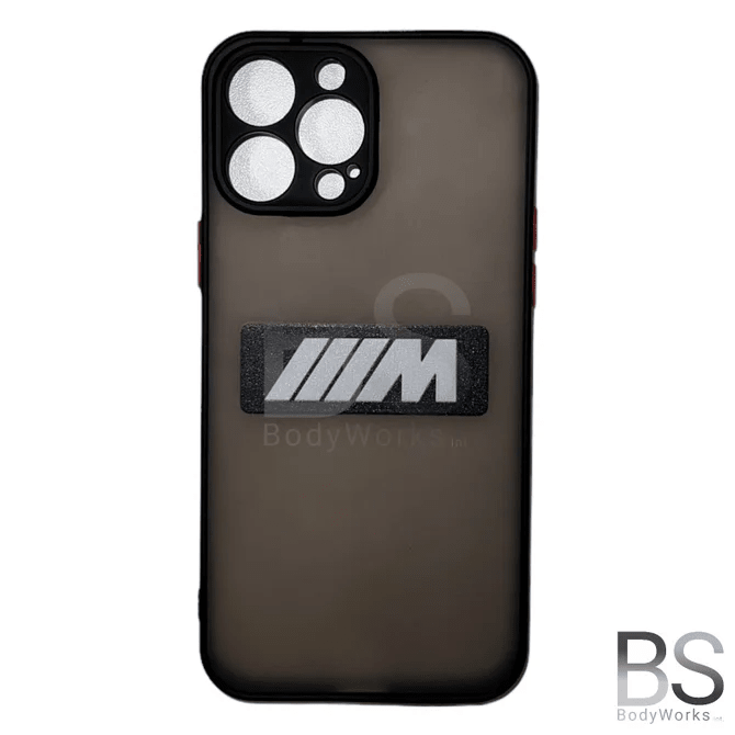 Telefoon Hoesje - Met M Logo Design - Apple Iphone 13 / 14 / 15 — Apple Iphone 14 Pro - Beamerstyling.nl