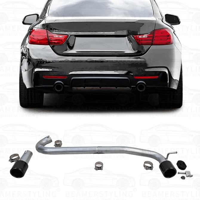 Uitlaat Conversiekit - BMW F32 / F33 / F36 - 440I Look - 425/428/430 - Beamerstyling.nl