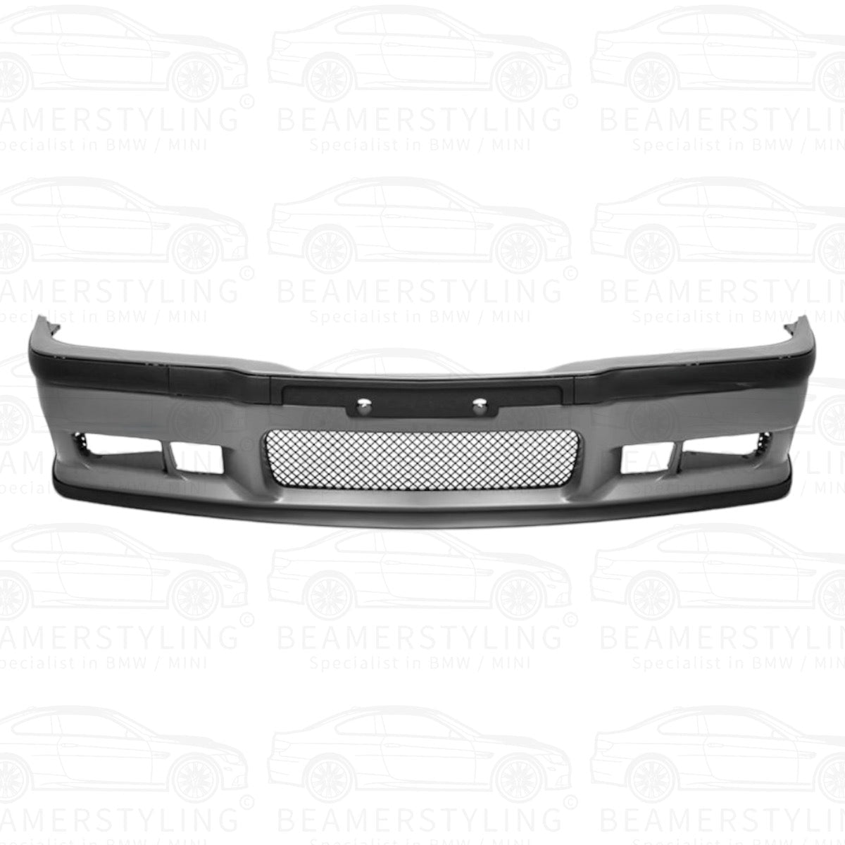 Voorbumper - BMW 3 Serie E36 - M Pakket Look + Evo GT Lip | 1990 - 2000 - Beamerstyling.nl