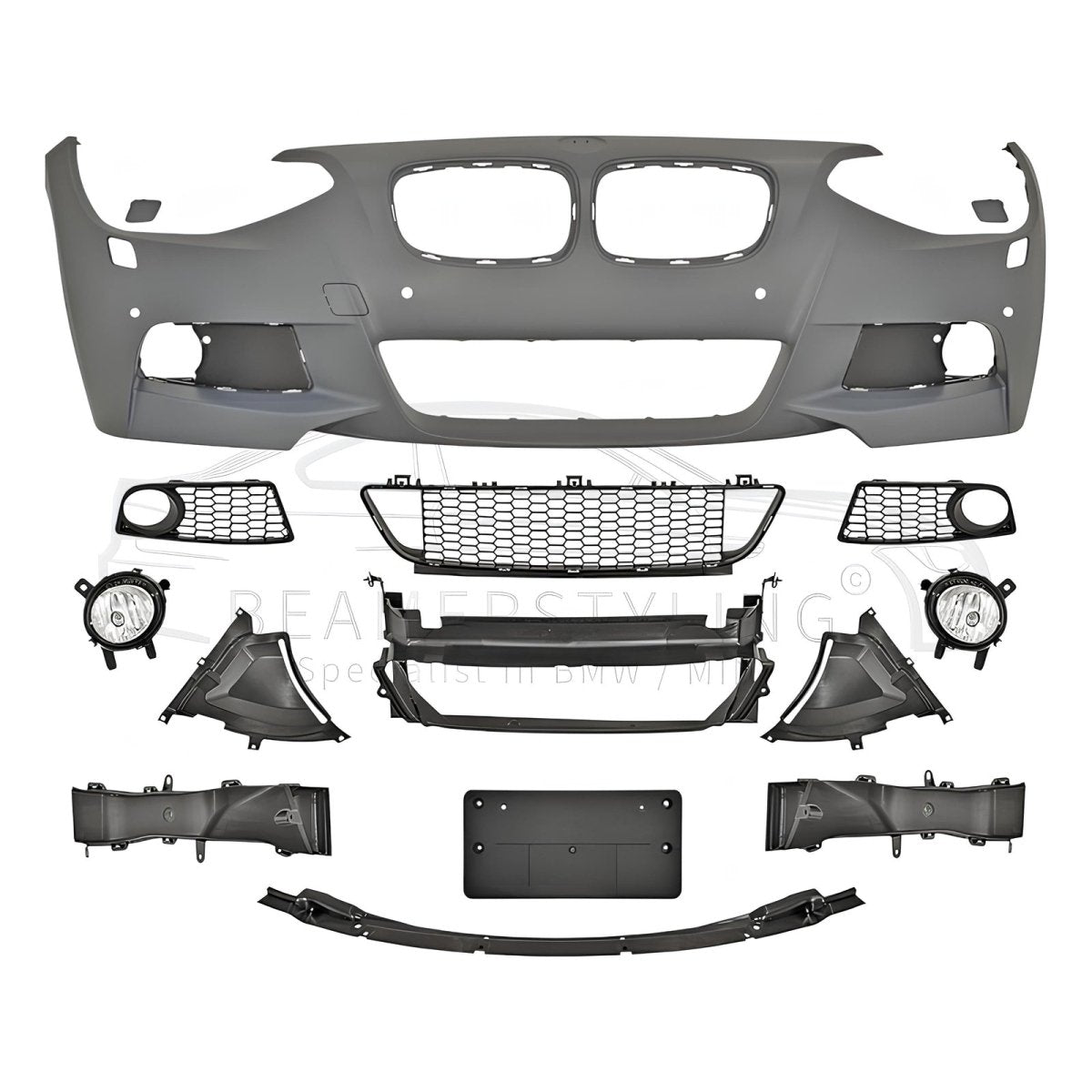 Voorbumper - BMW F20 / F21 - M Pakket Look | 2011-2015 - Beamerstyling.nl