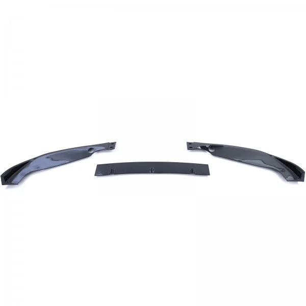 Front Lip - BMW E46 - Voor M3 Look Bumper - Hoogglans Zwart