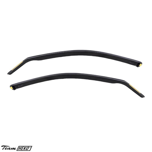 Zijwindschermen - BMW 1 Serie F20 / F21 - Voorramen - Dark Smoke | Heko - Beamerstyling.nl